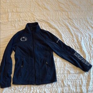 Penn State Navy Blue Columbia Fleece Jacket